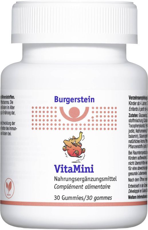 Burgerstein VitaMini gommes 30 pièces Burgerstein VitaMini gommes 30 pièces