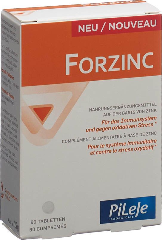 FORZINC comprimés 60 pièces FORZINC comprimés 60 pièces