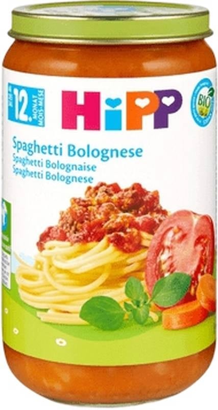 Hipp Bio Spaghetti Bolognese bocal 250g