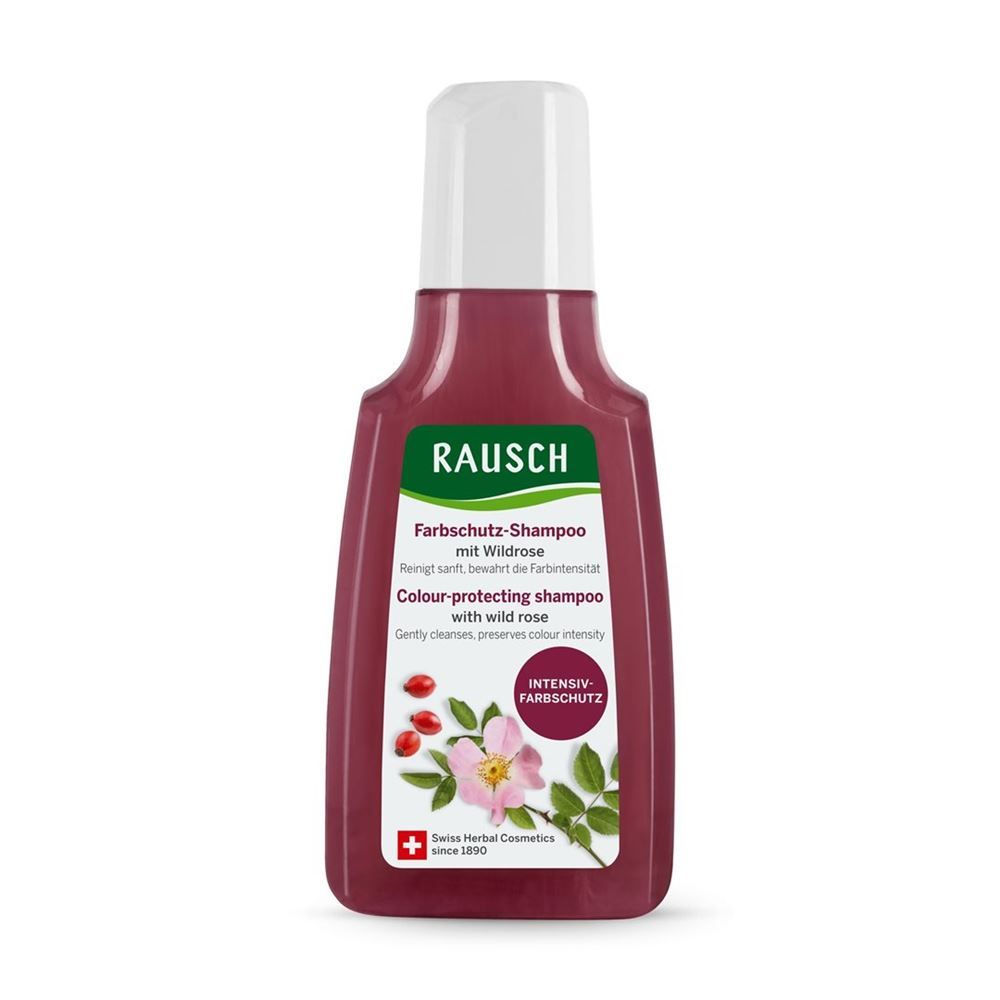 RAUSCH Shampooing protecteur de couleur à la rose musquée 40 ml RAUSCH Shampooing protecteur de couleur à la rose musquée 40 ml
