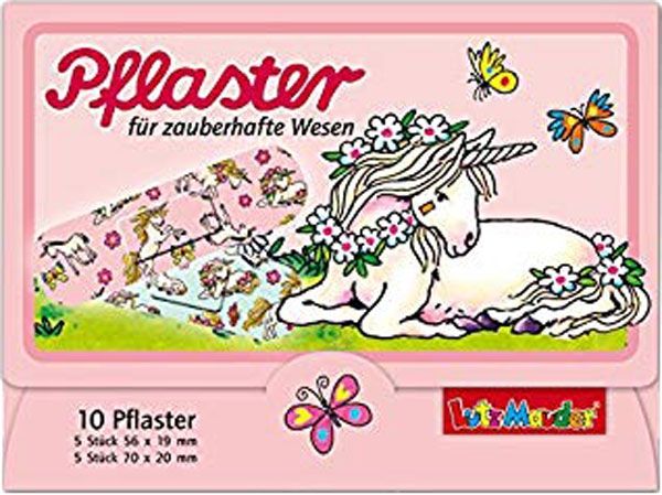 LUTZ MAUDER Pansements pour enfants Licorne 10 pièces