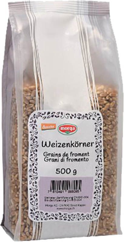 MORGA Grains de blé Demeter Btl 500g MORGA Grains de blé Demeter Btl 500g