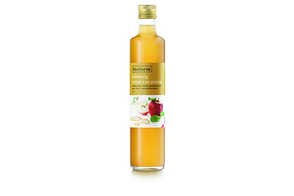Biofarm vinaigre de cidre de pomme trouble naturel 500ml