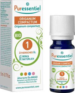 Puressentiel Origanum compactum Huile essentielle bio 5ml Puressentiel Origanum compactum Huile essentielle bio 5ml