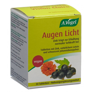 A. Vogel Comprimés de lumière pour les yeux 30 pièces A. Vogel Comprimés de lumière pour les yeux 30 pièces