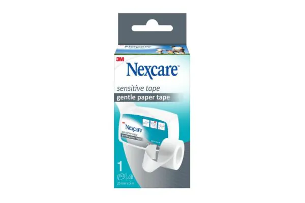 3M Nexcare Sensitive Tape 25mmx5m Distributeur 3M Nexcare Sensitive Tape 25mmx5m Distributeur
