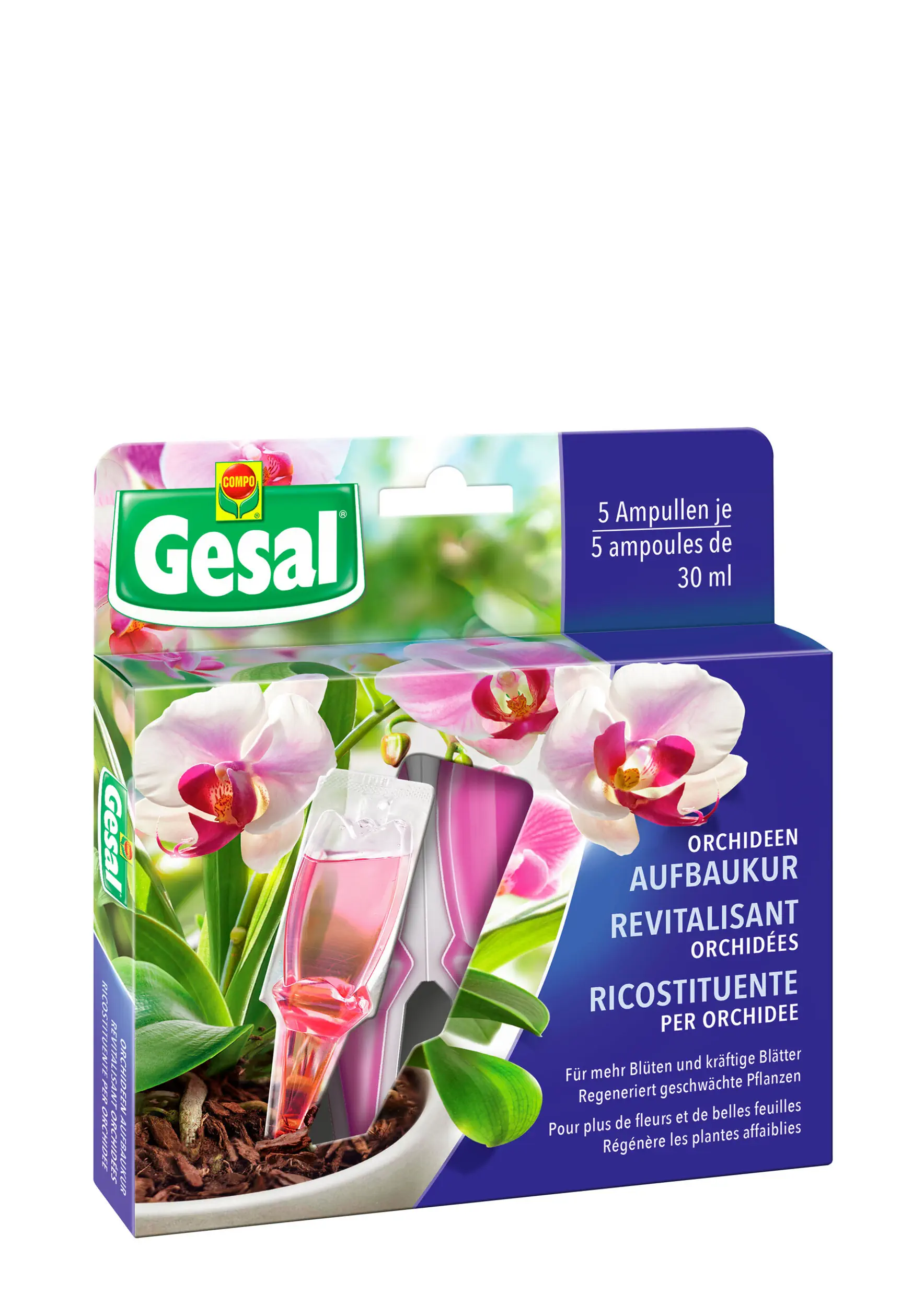 GESAL Cure reconstituante pour orchidées 5 x 30ml GESAL Cure reconstituante pour orchidées 5 x 30ml