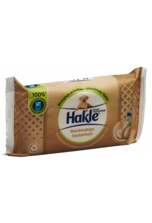 Hakle humide propreté riche beurre de karité recharge 38 pièces