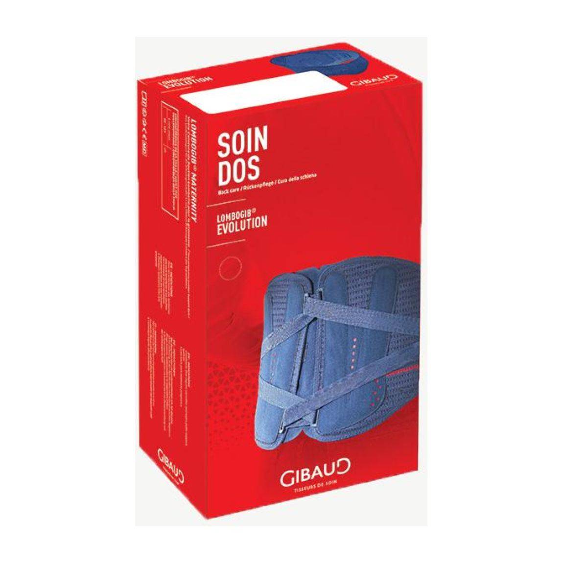 GIBAUD Lombogib Evolution 21cm Gr2 90-100cm bleu GIBAUD Lombogib Evolution 21cm Gr2 90-100cm bleu