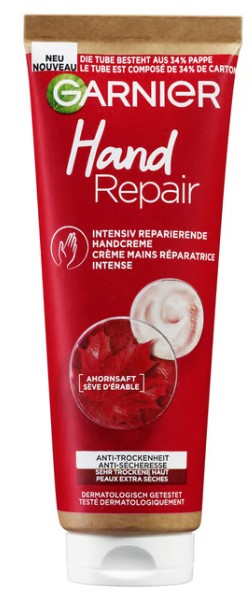 Crème pour les mains Garnier BodyRepair Tb 75ml