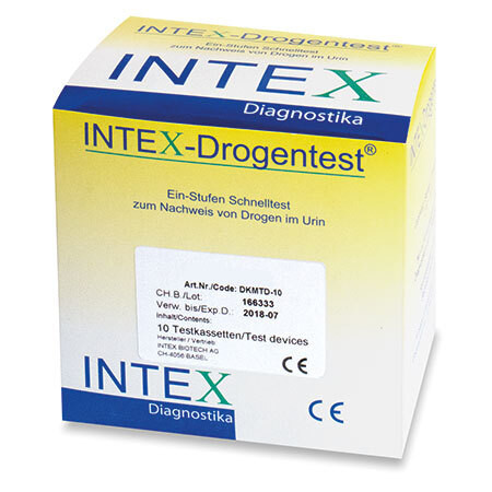 Test de dépistage de cocaïne Intex, 10 unités
