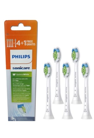 Philips Sonicare W2 Optimal White Têtes de brosse standard 4+1 kit Philips Sonicare W2 Optimal White Têtes de brosse standard 4+1 kit