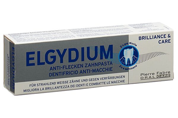 Gel dentifrice Elgydium Brilliance&Care 30ml