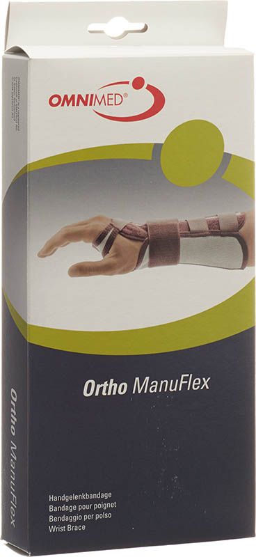 OMNIMED Ortho Manu Flex poignet M 22cm re gr/bo OMNIMED Ortho Manu Flex poignet M 22cm re gr/bo