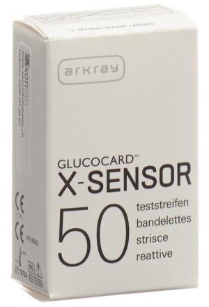 Bandelettes de test Glucocard X-Sensor 50 pièces