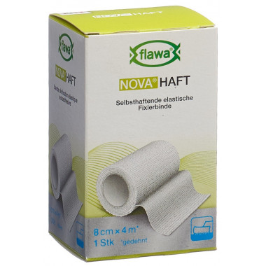 Bande de gaze cohésive Flawa Nova Haft 8cmx4m