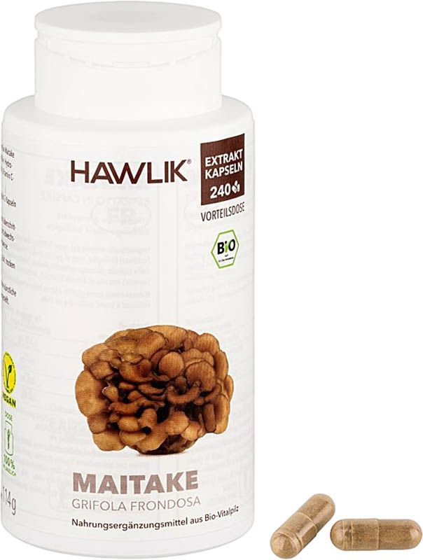 HAWLIK Gélules d'extrait de maitake 240 gélules