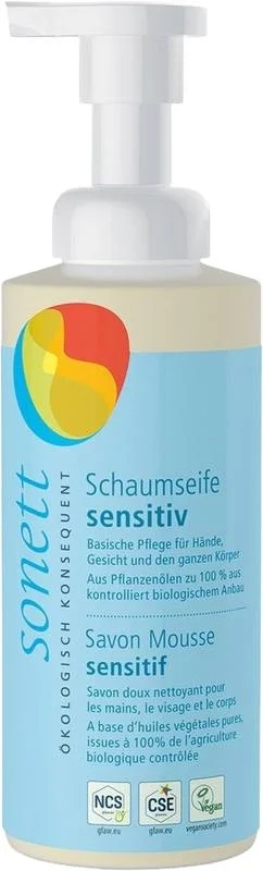 Sonett savon mousse sensitif Fl 200ml