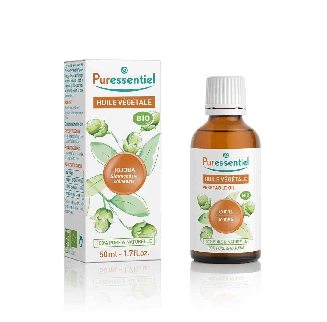 Puressentiel huile végétale jojoba bio 50ml Puressentiel huile végétale jojoba bio 50ml