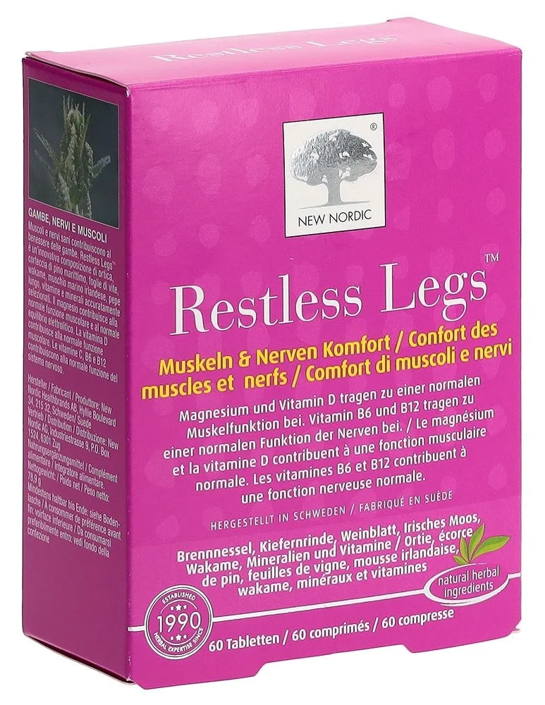 NEW NORDIC Restless Legs Tabl 60 pièces