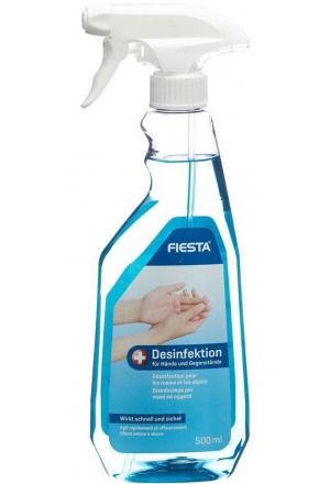 Désinfectant pour mains et objets FIESTA 500ml
