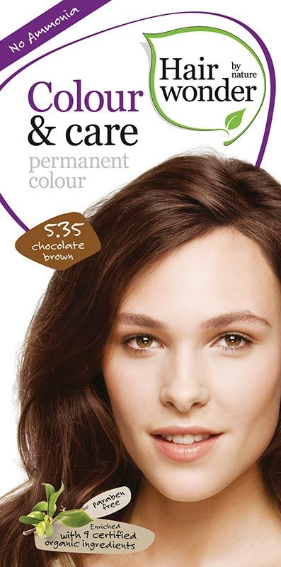 HENNA Hairwonder Colour & Care 5.35 chocolat brun