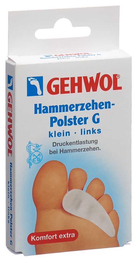 GEHWOL Coussinet orteil en marteau G petit gauche GEHWOL Coussinet orteil en marteau G petit gauche