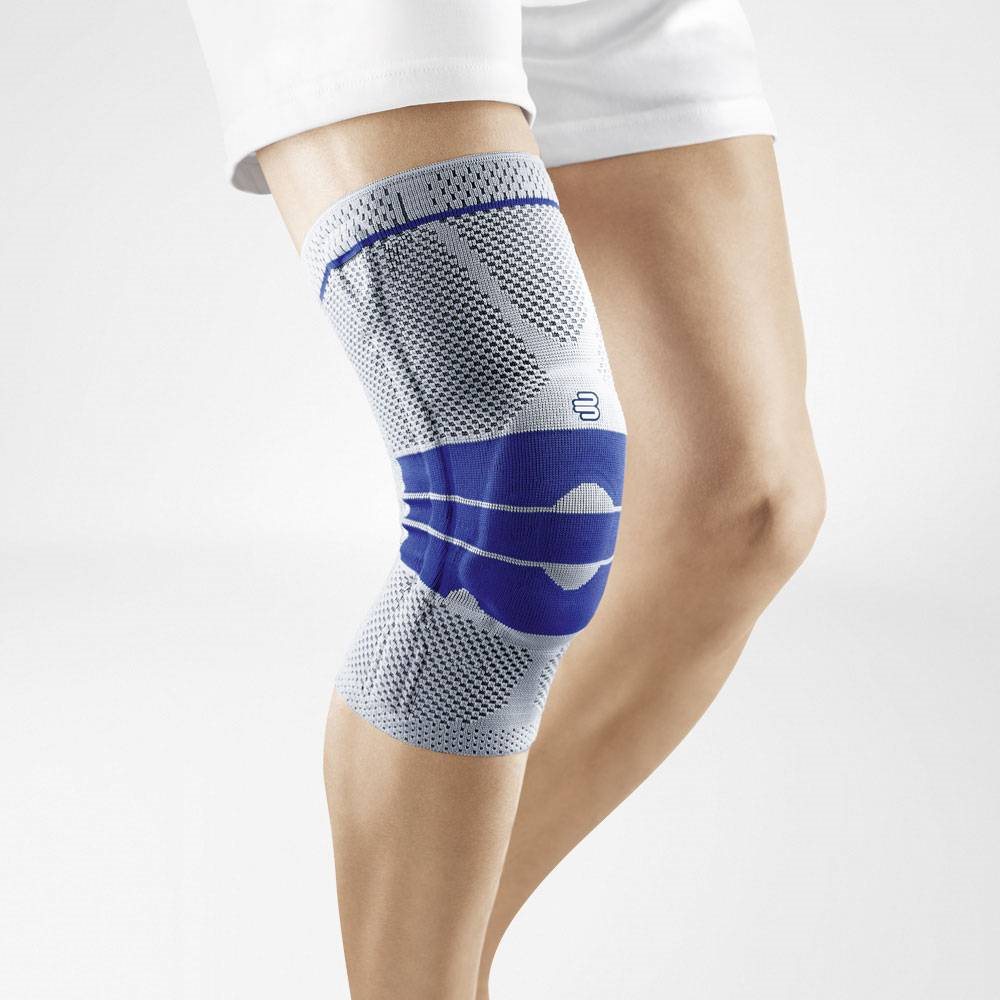 GenuTrain bandage actif avec bord en silicone Gr5 titane GenuTrain bandage actif avec bord en silicone Gr5 titane