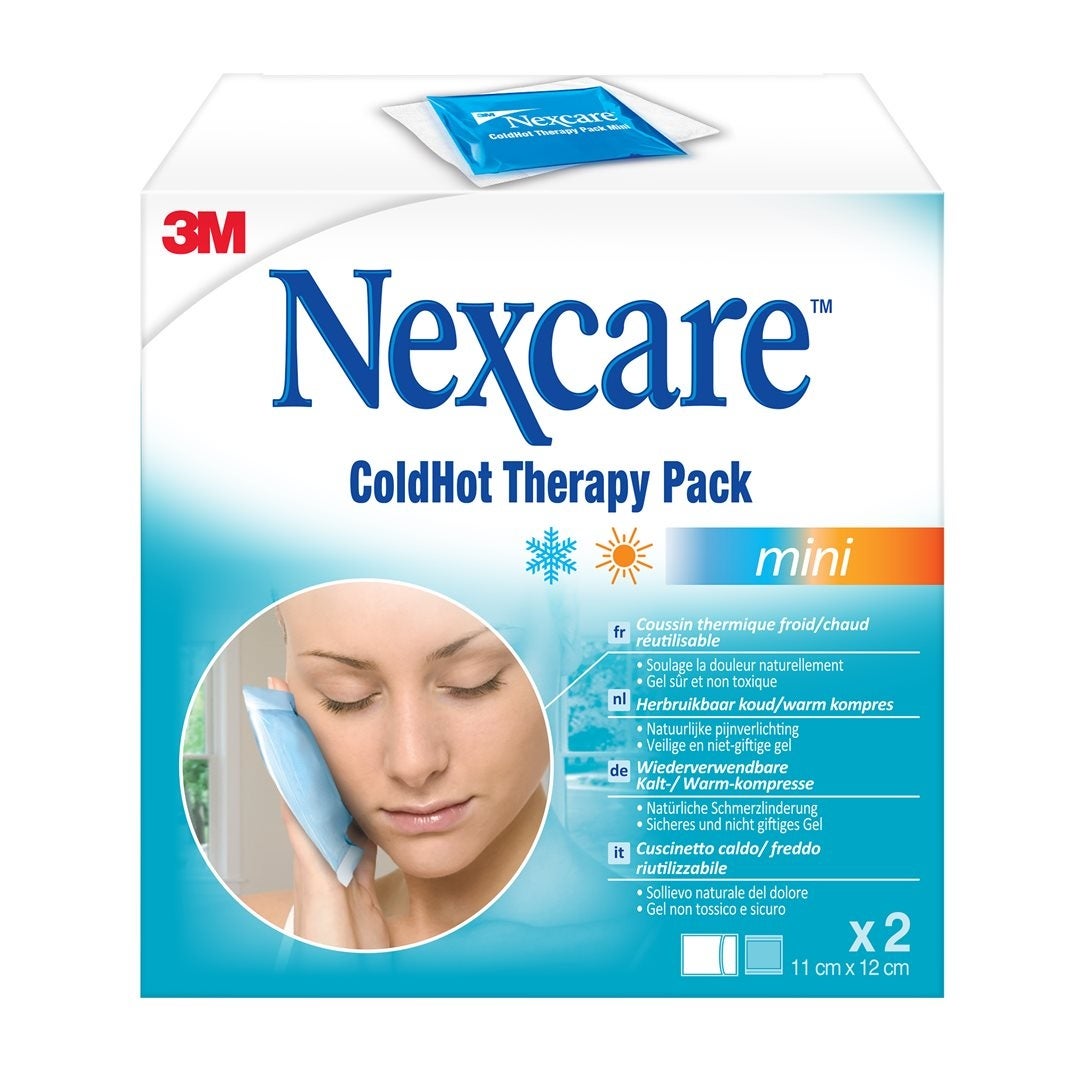 3M Nexcare ColdHot Therapy Pack Gel Mini 2 pièces 3M Nexcare ColdHot Therapy Pack Gel Mini 2 pièces