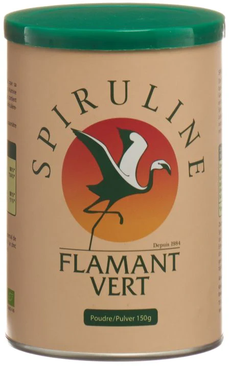 Spiruline Flamant Vert poudre bio 150g