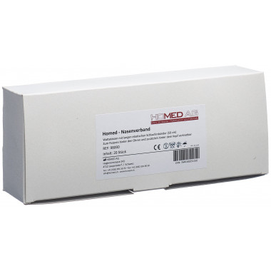 Pansement nasal universel Homed non stérile 20 pièces Pansement nasal universel Homed non stérile 20 pièces