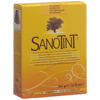 Sanotint Kit Kit avec éclaircissant
