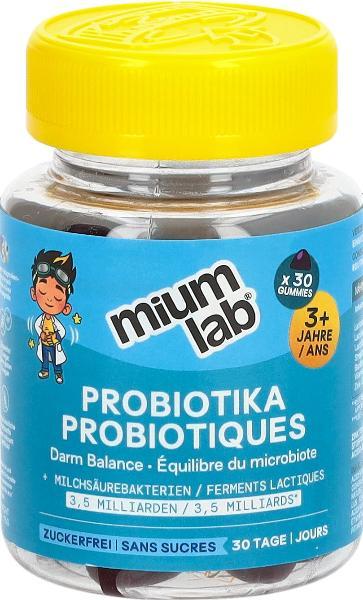 MiumLab Kids Gommes Probiotiques 30 pièces