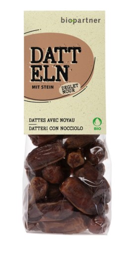 BIO PARTNER Dattes avec noyau Deglet Nour Btl 200g