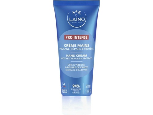 Laino Pro Intense crème mains à la cire d'abeille & au karité 94% ingrédients naturels Tb 50ml