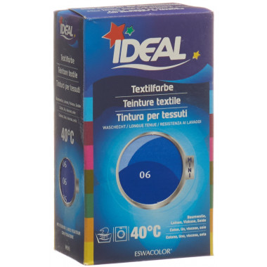 IDEAL MINI Coton Color No06 bleu royal