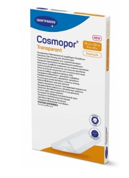 COSMOPOR transparent 10x20cm stérile 5 pièces