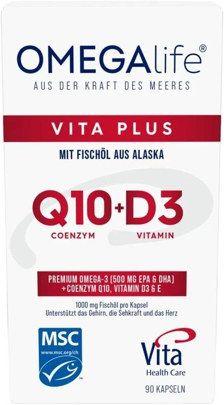 OMEGA-life® Vita Plus gélules Ds 90 pièces