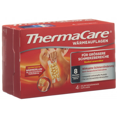 ThermaCare® grandes zones de douleur 4 pièces ThermaCare® grandes zones de douleur 4 pièces