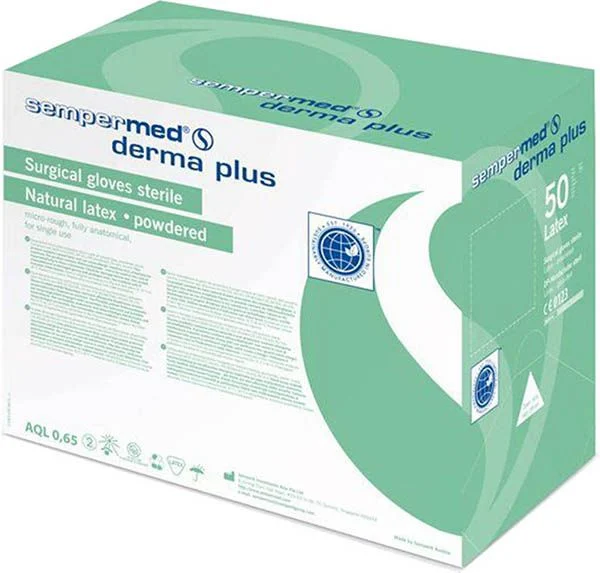 Sempermed Derma Plus 7.5 stérile 50 paires