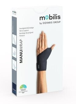 SIGVARIS MOBILIS ManuWrap Bandage pour poignet S/M SIGVARIS MOBILIS ManuWrap Bandage pour poignet S/M