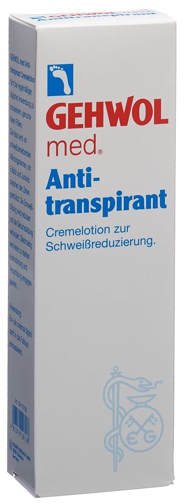 GEHWOL med Anti-transpirant Tb 125ml GEHWOL med Anti-transpirant Tb 125ml