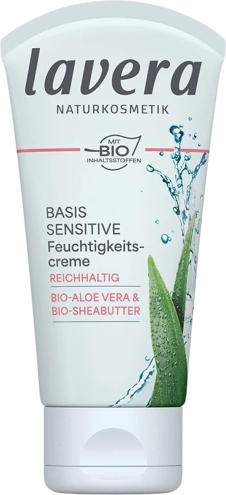 LAVERA Crème hydratante riche Base Sensitive 50 ml