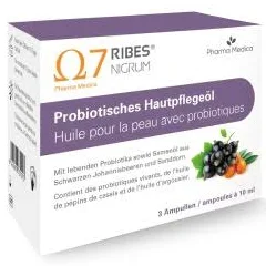 Ribes Nigrum Huile probiotique pour soins de la peau Amp 3 pièces