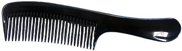 Peigne à poignée HERBA plastique noir