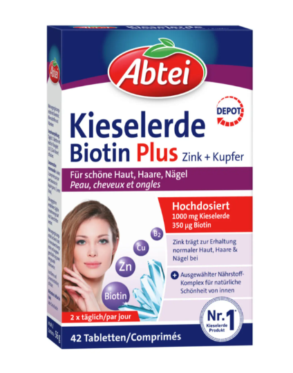 ABTEI Terre de silice Biotine Plus Tabl. 42
