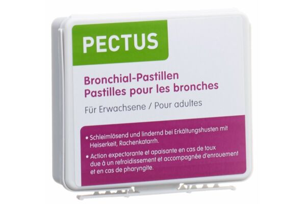 Pectus pastilles pour les bronches 40 pièces