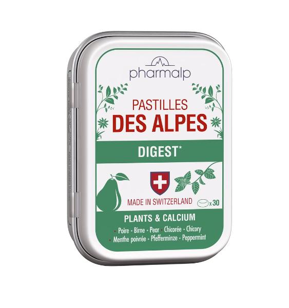 PHARMALP Pastilles des Alpes Digest 30 pièces PHARMALP Pastilles des Alpes Digest 30 pièces
