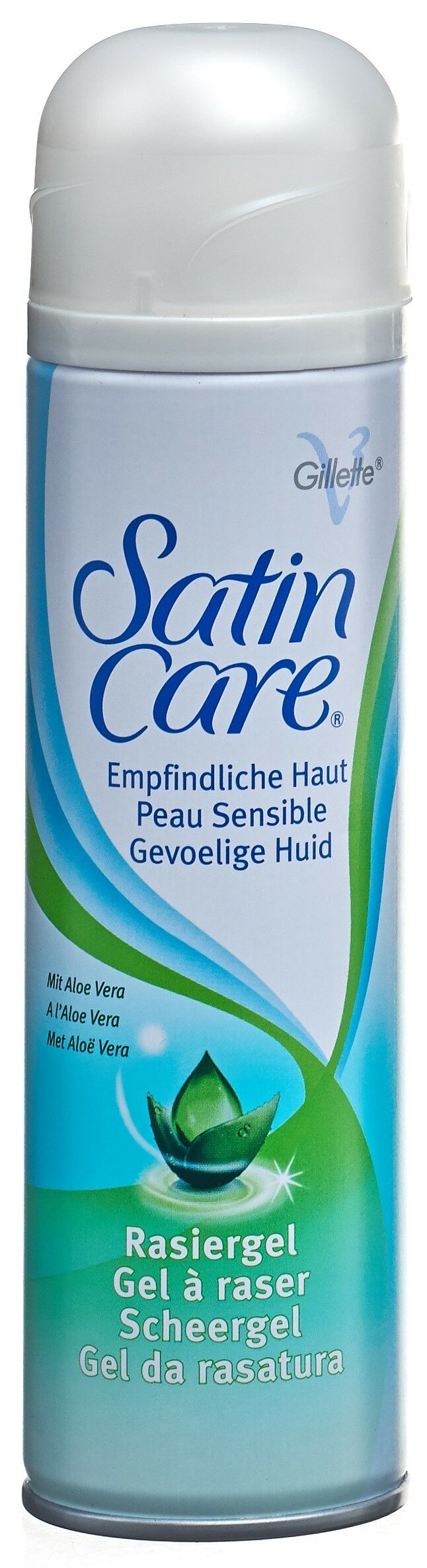 Gillette for Women Gel Satin Care Aloe Vera 200ml