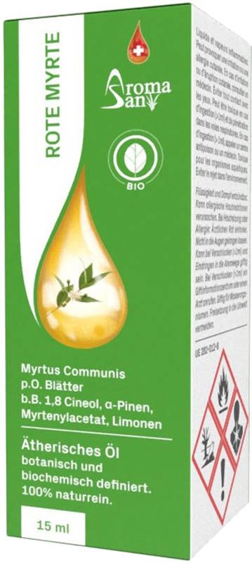 Huile essentielle de myrte bio Aromasan 5ml Huile essentielle de myrte bio Aromasan 5ml